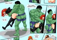 Hulk like redhead