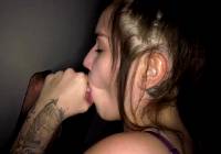 Only An Expert Cumslut Can Flick The Cum On Her Tongue Like This