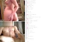 Super hot teen gets all naked on sex chat