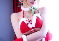 Why Decorate A Christmas Tree When Clearly There Are Better Options? ~ Christmas Alter Saber From Fate Series By Mikomi Hokina ♥