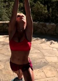Britney Spears Working Out