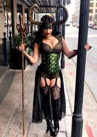 Female Loki costume