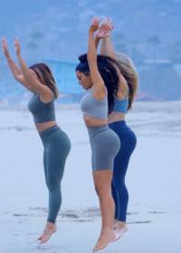 Kim Kardashian Workout