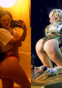 Noah And Miley Cyrus. Ass Sisters! ? ?
