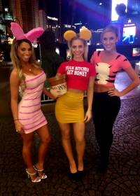 These hot sluts want you to choose how and where to fuck them. Choose piglet, pooh or tigger or all 3 to fuck. Choose a costume and fuck!
