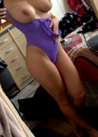 Violet Swimsuit.