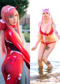 ZeroTwo Side By Side :) This Series Stills Holds A Place In My Heart. Do You Like Any Version More? ❤️