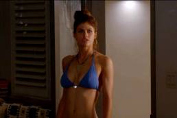 Alexandra Daddario In Her New Show Why Women Kill – Extended Bikini Scene & Tease Of A Threesome