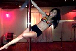 Anna Akana Pole Dancing