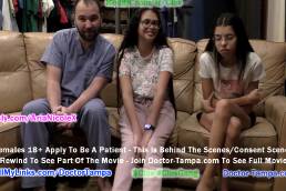 Become Shock Ur Mixed Cutie Neighbor As You Perform Her 1st Gyno Exam Ever On Doctor-tampacom!