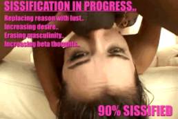 Black balls are one of the most efficient ways to turn any 'straight' man into a sissy