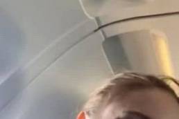 Blowjob On A Plane