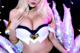 Boudoir K/DA Ahri By Hana Bunny