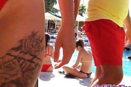 Close-Up Voyeur Bikini Beach Girls Spy Hidden cam