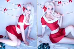 Cute Christmas Ino By Kanra_cosplay