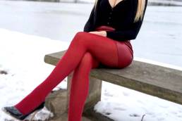 Do You Like The Red Pantyhose?