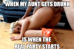 drunk aunts