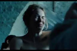 Emma Stone Nude Scene From -The Favourite- Brightened In HD