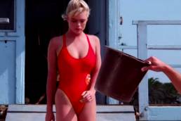 Erika Eleniak Sweet Swimsuit In Baywatch