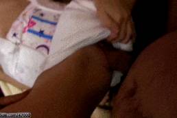 Fucking my baby daughter in her diapers