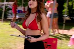 Liz Gillies Red Bikini Plot In Vacation