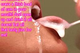 love eating cum