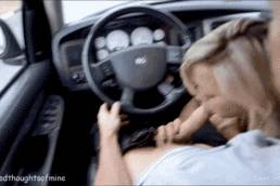 Love getting a blowjob while I drive