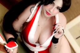 Mai Shiranui From King Of Fighters By Giu Hellsing