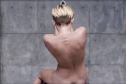 Miley Cyrus Wrecking Ball Uncensored