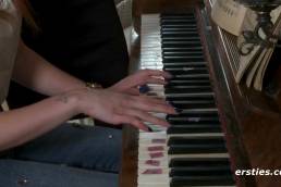 Piano Teacher Hits The Right Notes.