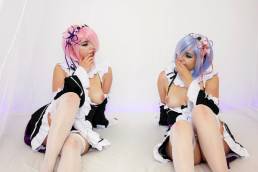 Rem And Ram Cosplay By Lana Luv