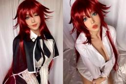 Rias Gremory Cosplay By Me~