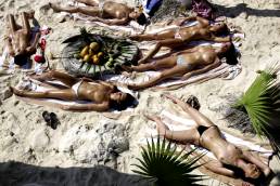 Sunbathing Beauties..take Ur Pic